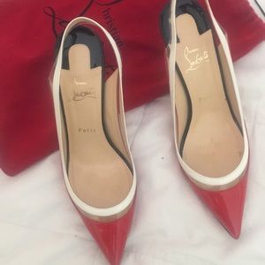 Christian Louboutin slingback pumps